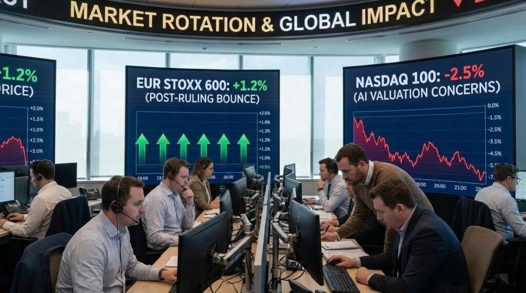 Kapitalmarkt-Analyse - Gerichtsurteil, KI-Zweifel und Kapitalflucht